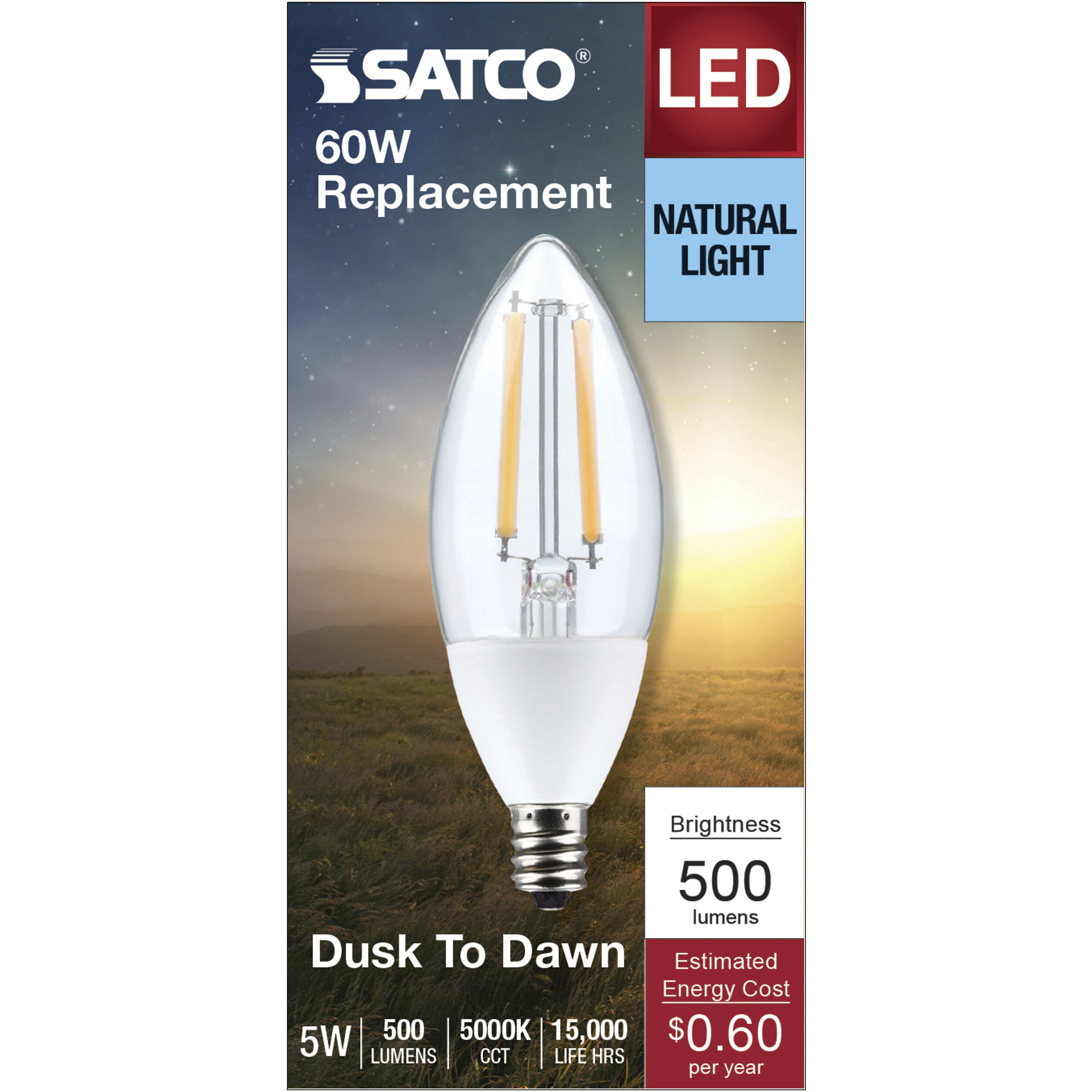 D2D LED 5 watt 120 5000K Decorative LED, Decorative LED