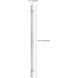 Lumos LED LED T8 Single Pin 40.00 watt 5000K Light Bulb 