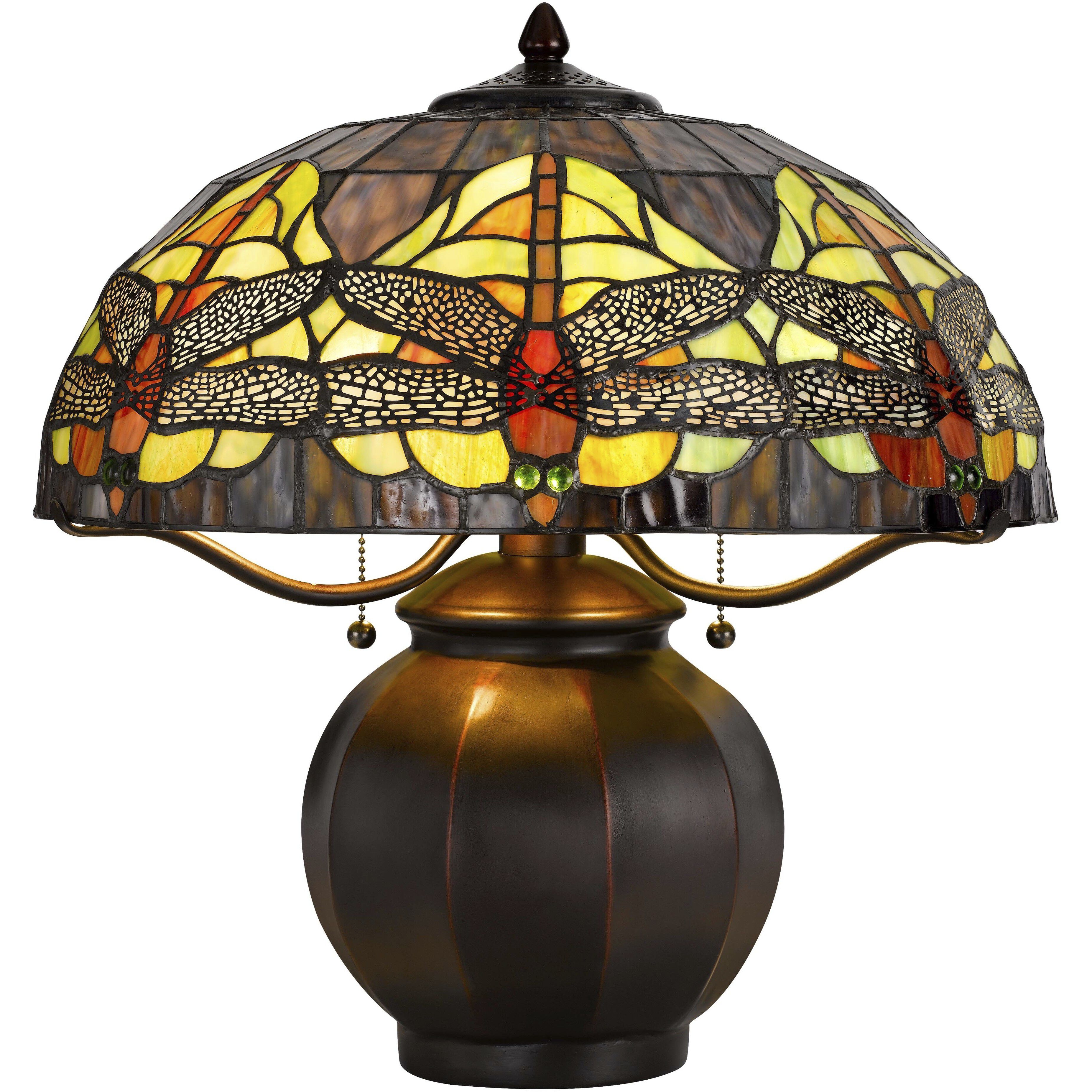 Tiffany 18 inch 60.00 watt Tiffany Table Lamp Portable Light