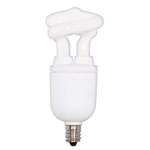 Lumos Compact Fluorescent T2 Candelabra E12 5 watt 120V 4100K Light Bulb