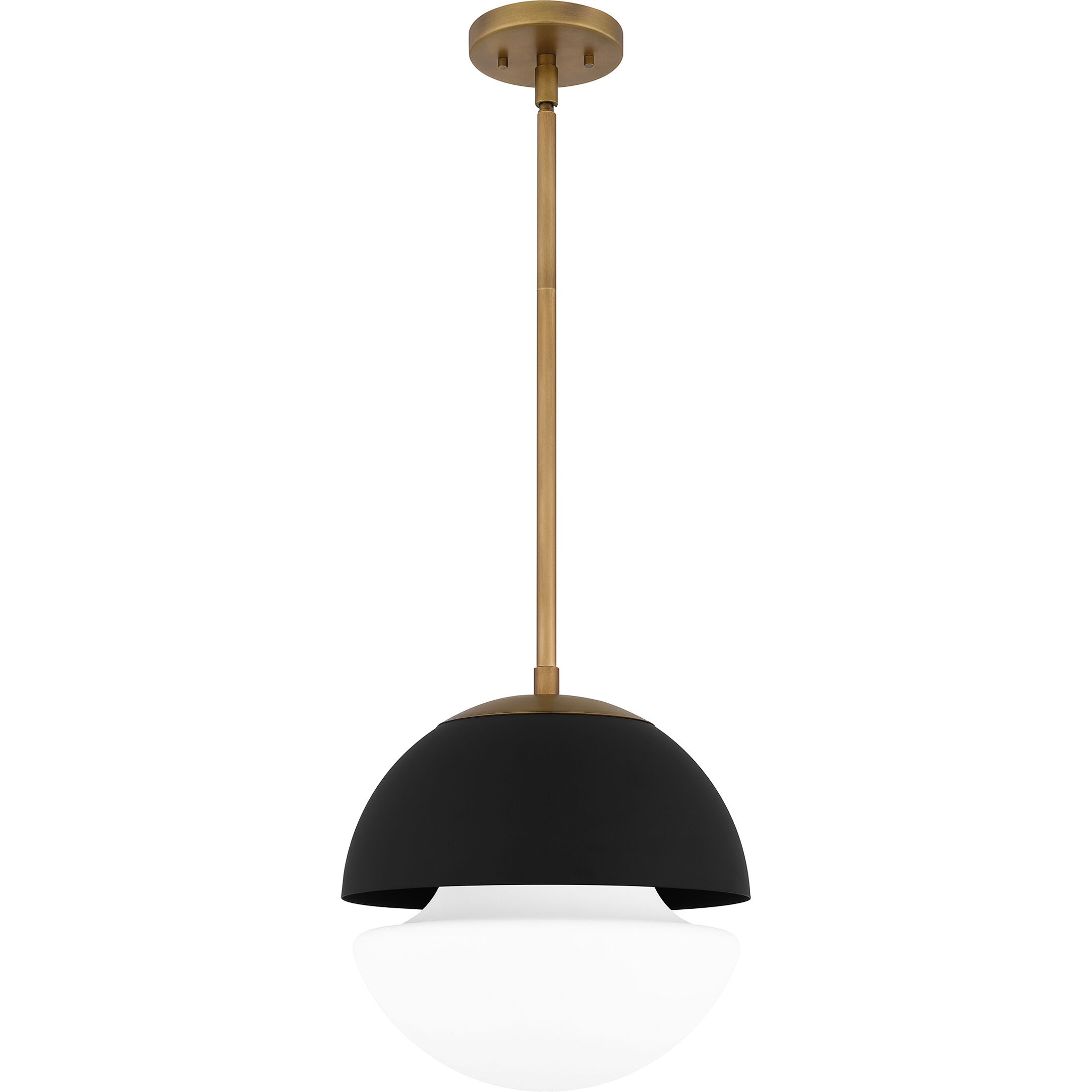 Marley 1 Light 12 inch Weathered Brass Mini Pendant Ceiling Light