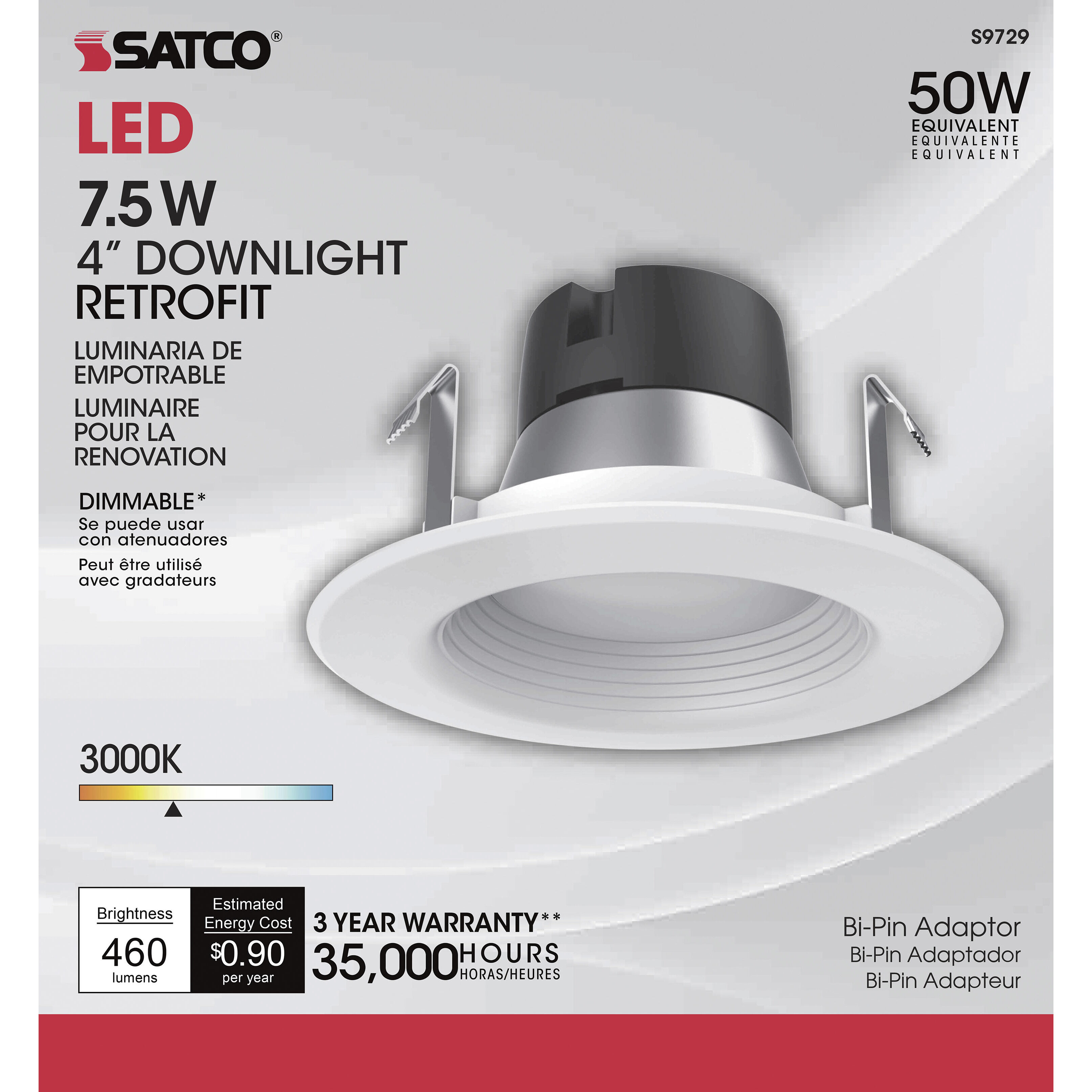 Edgewood Integrated White and Frosted Recessed