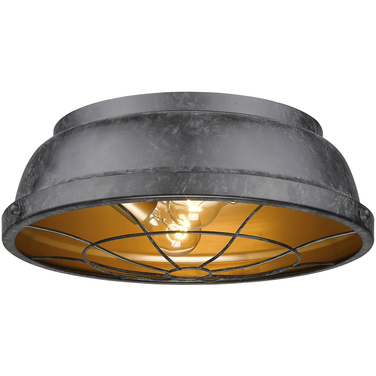 Bartlett 2 Light 14.00 inch Flush Mount