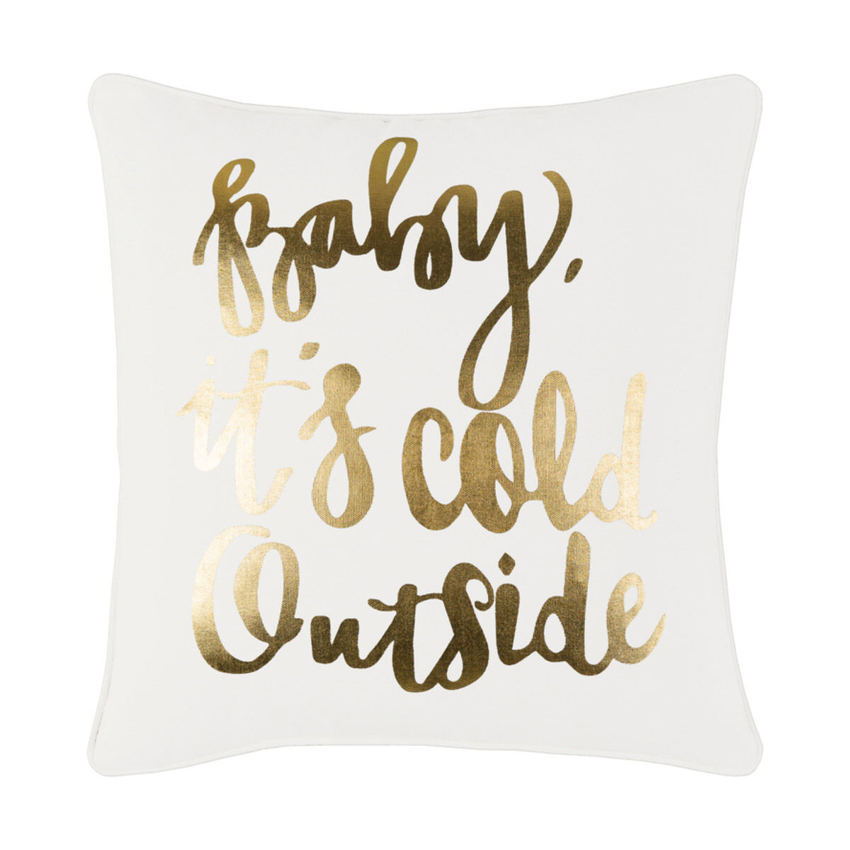 Holiday 18 X 18 inch White Pillow Kit, Square