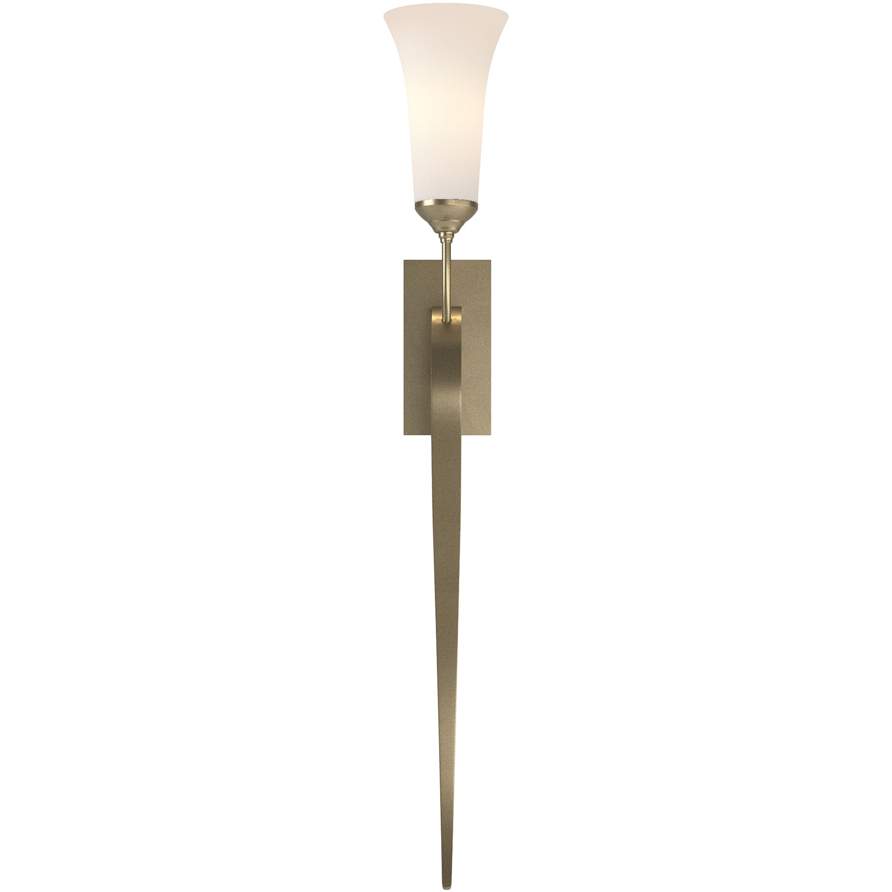 Sweeping Taper 1 Light 4.25 inch Soft Gold Sconce Wall Light - Open Box