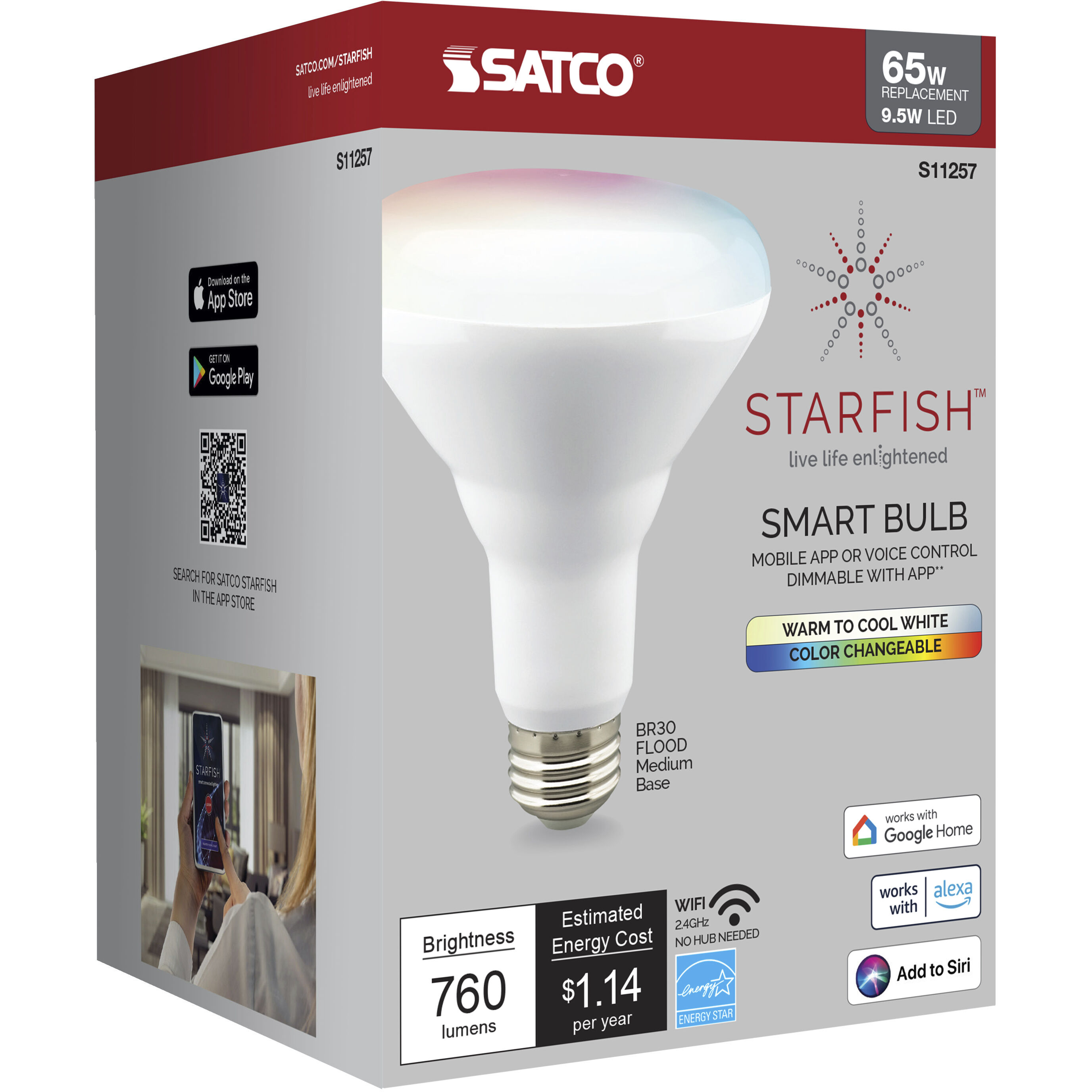 Satco flood light store bulbs