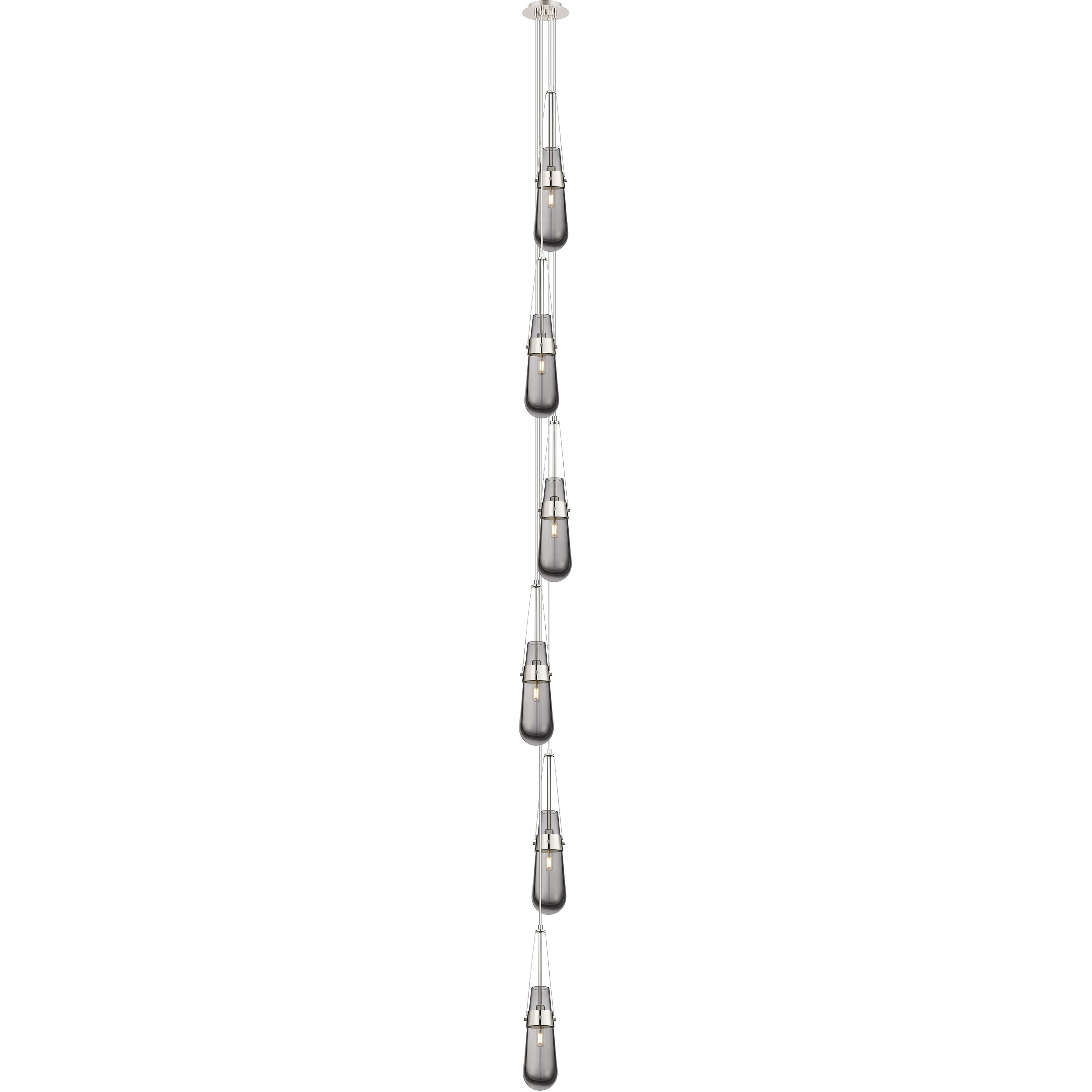 Milan 6 Light 6.38 inch Pendant