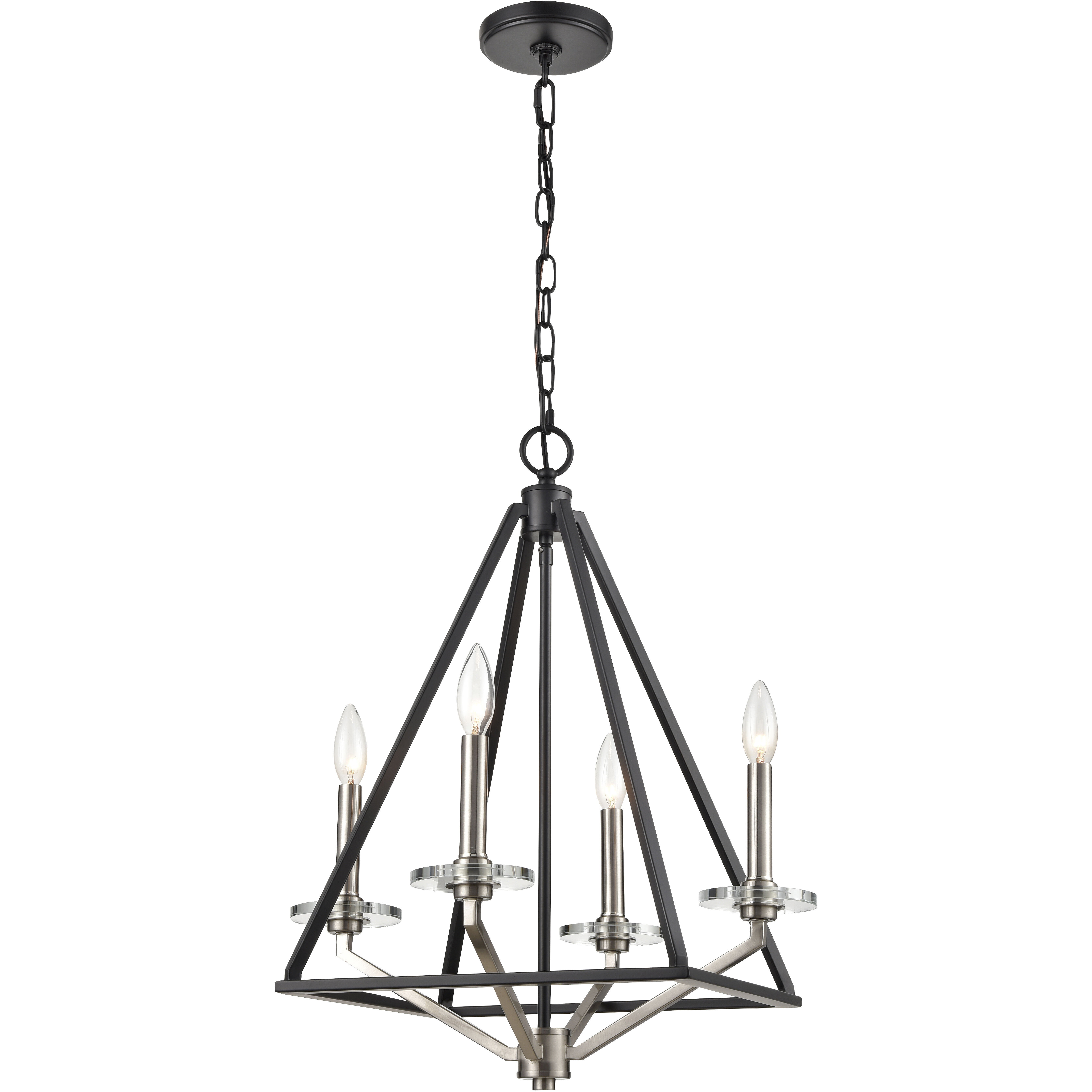 Raleigh 4 Light 17.50 inch Mini Chandelier