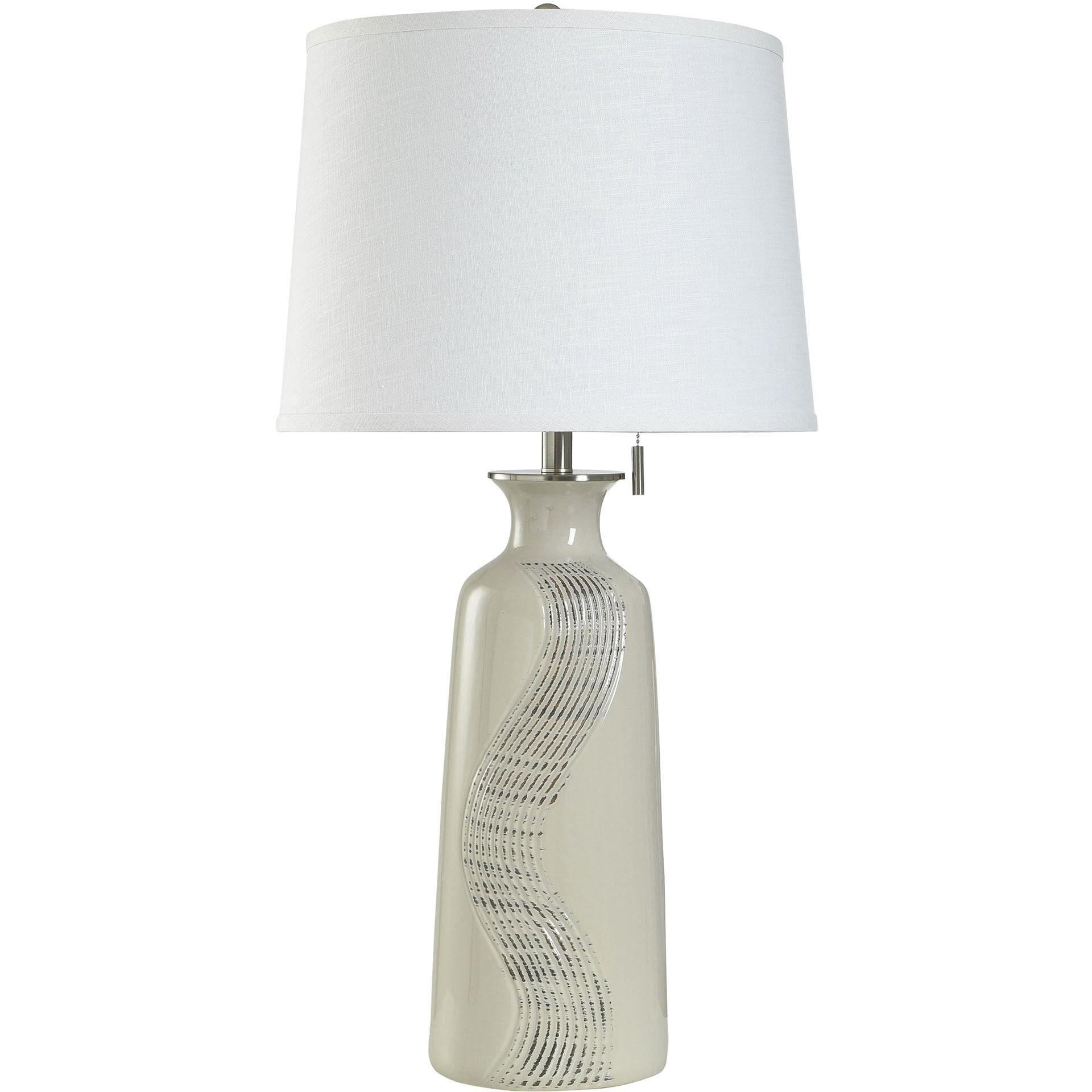 Joanna 34 inch 60.00 watt Dark Ivory Table Lamp Portable Light