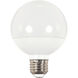 Lumos LED G25 Medium E26 4 watt 120V 5000K Light Bulb