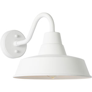 Sean Lavin Barn Light 1 Light 10.75 inch Outdoor Textured White Outdoor Wall Lantern