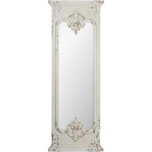Anita 59.1 X 21.5 inch Distressed White Mirror