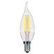 Lumos LED CA11 Candelabra E12 5.5 watt 120V 2700K Light Bulb, LED Filament