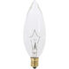 Lumos Incandescent BA9 1/2 Candelabra E12 25 watt 130V 2700K Light Bulb