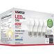 Lumos LED Medium Type A 5.00 watt 5000K Light Bulb