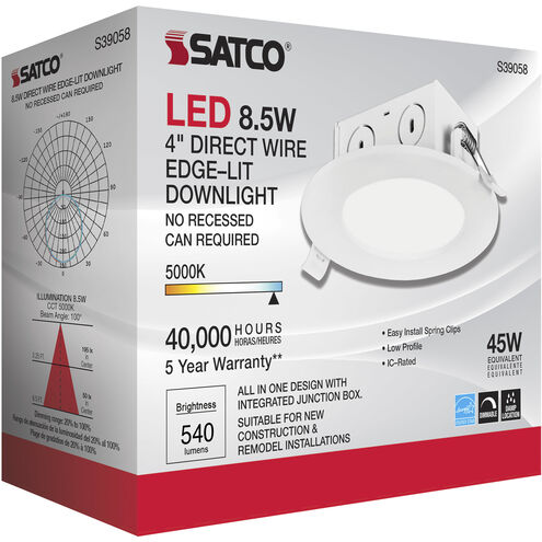 Edgewood LED Module White Recessed