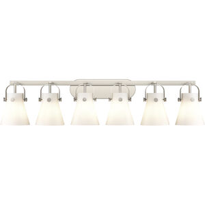 Pilaster II Cone 6 Light 45.50 inch Bathroom Vanity Light
