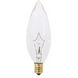 Lumos Incandescent BA9 1/2 Candelabra E12 25 watt 120V 2700K Light Bulb
