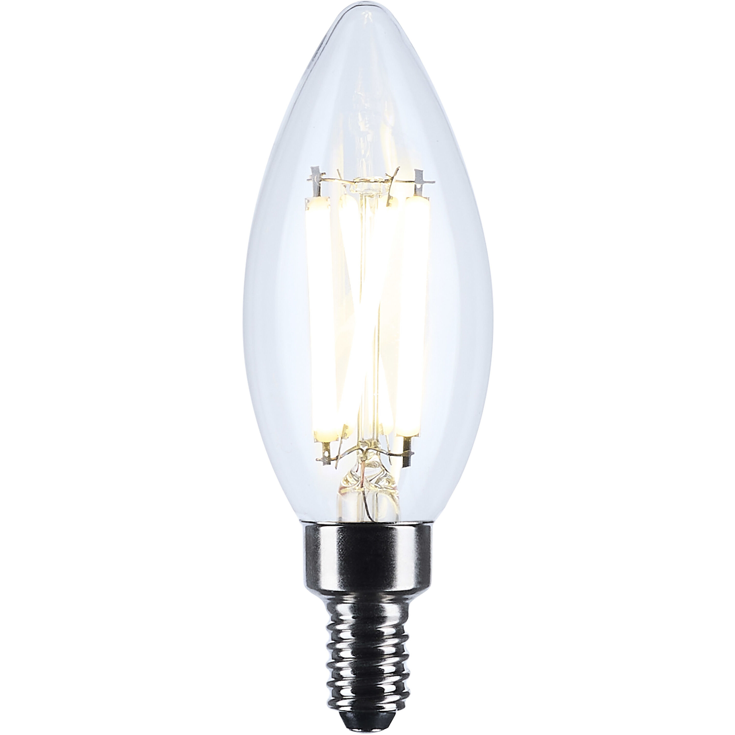 Lumos LED E12 Candelabra 8 watt 3500K LED Filament