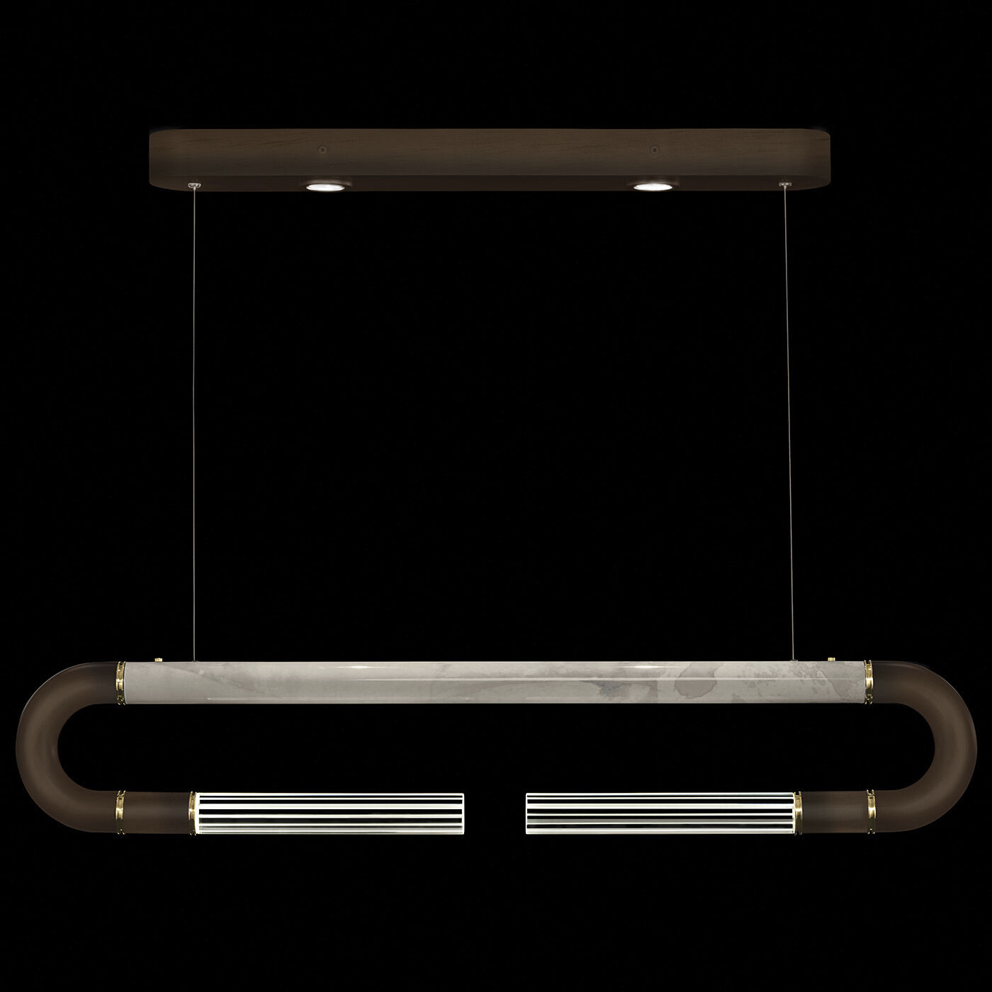 Antonia LED 52 inch Bronze Pendant Ceiling Light