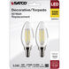 Lumos LED Candelabra 5.5 watt 120 2700K LED Filament, LED Filament
