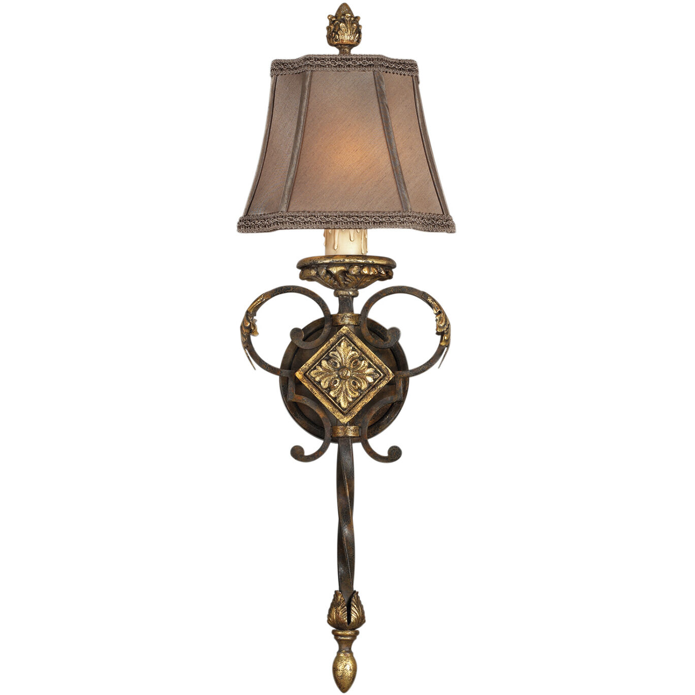 Castile 1 Light 9 inch Bronze Sconce Wall Light