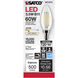 Lumos LED Candelabra Candelabra 5.50 watt 3000K LED Filament