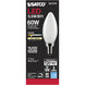 Lumos LED Candelabra Candelabra 5.50 watt 3000K LED Filament