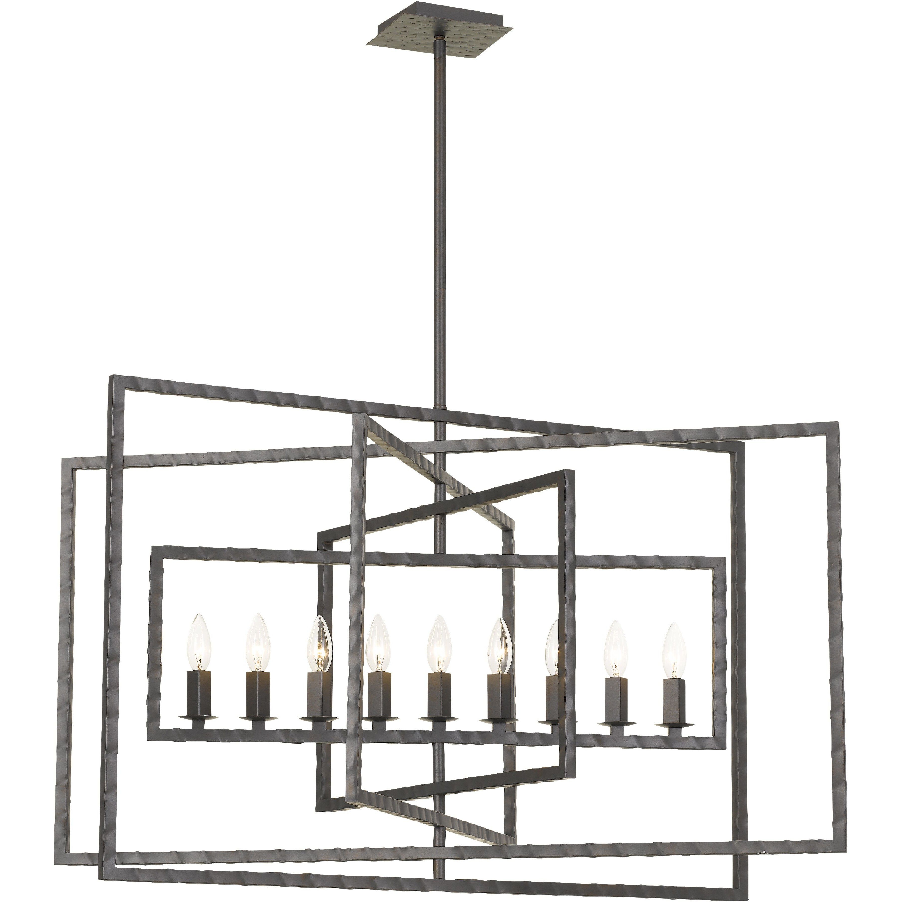 Capri 9 Light 39.00 inch Chandelier