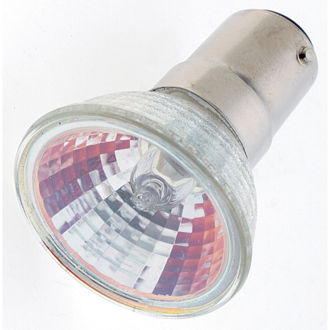 Lumos Halogen MR11 Bayonet Double Contact BA15d 20 watt 12V 2900K Light Bulb