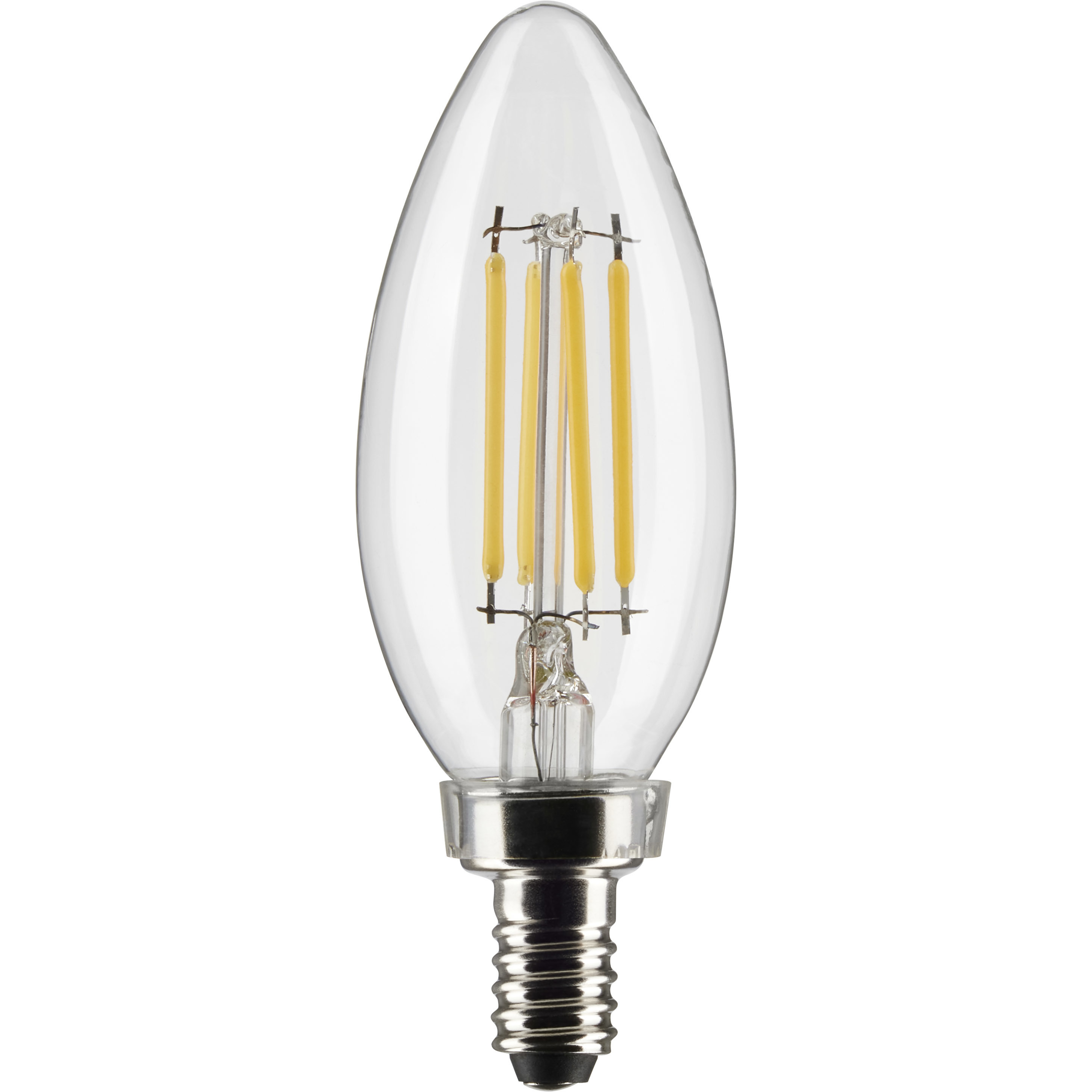 Lumos LED Candelabra 4 watt 120 5000K LED Filament, LED Filament