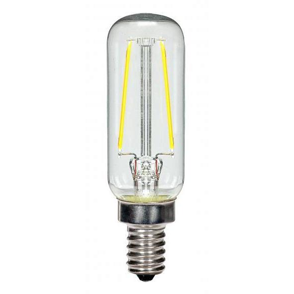 Lumos LED T6 Candelabra E12 2.5 watt 120V 2700K Light Bulb